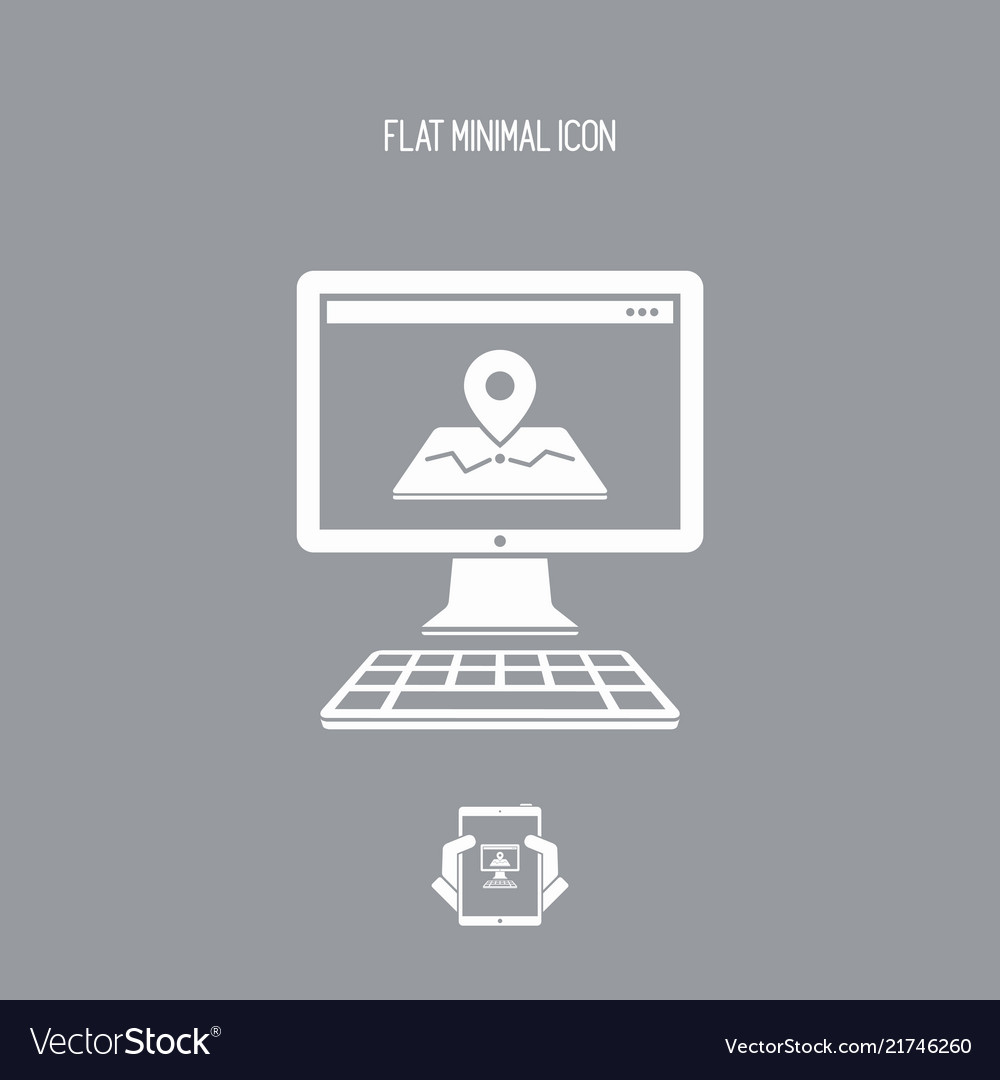 Map Navigation Icon Set