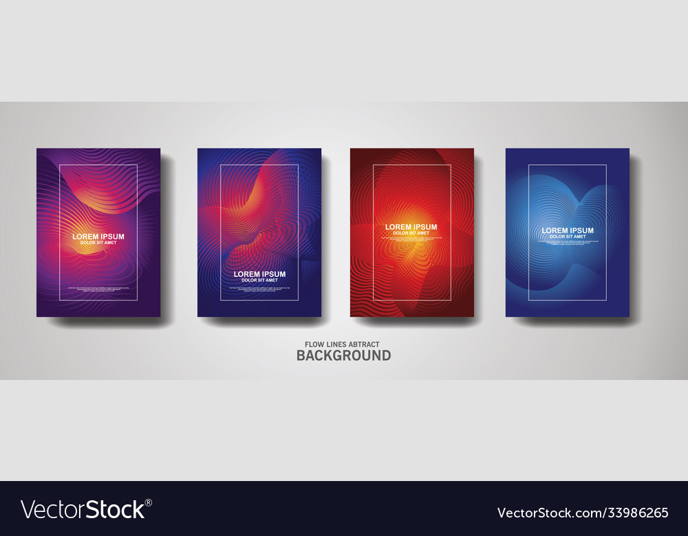 Abstract flow lines pattern background