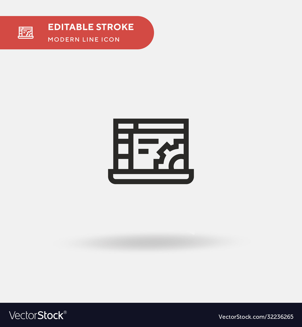 Application simple icon