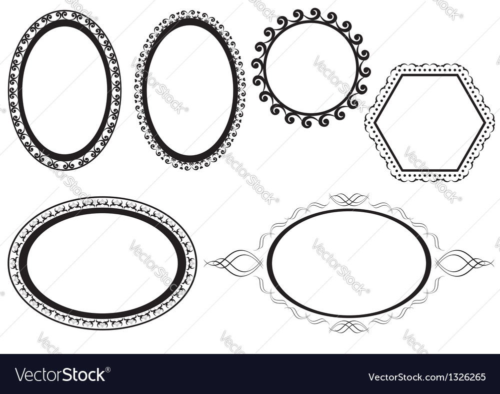 Black Frame Collection - Elegant Set