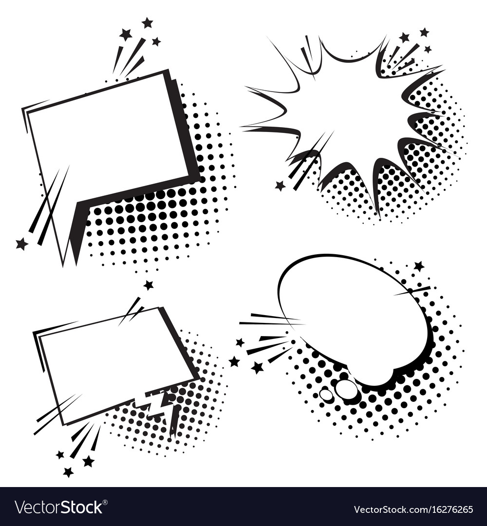 chat bubble icon set