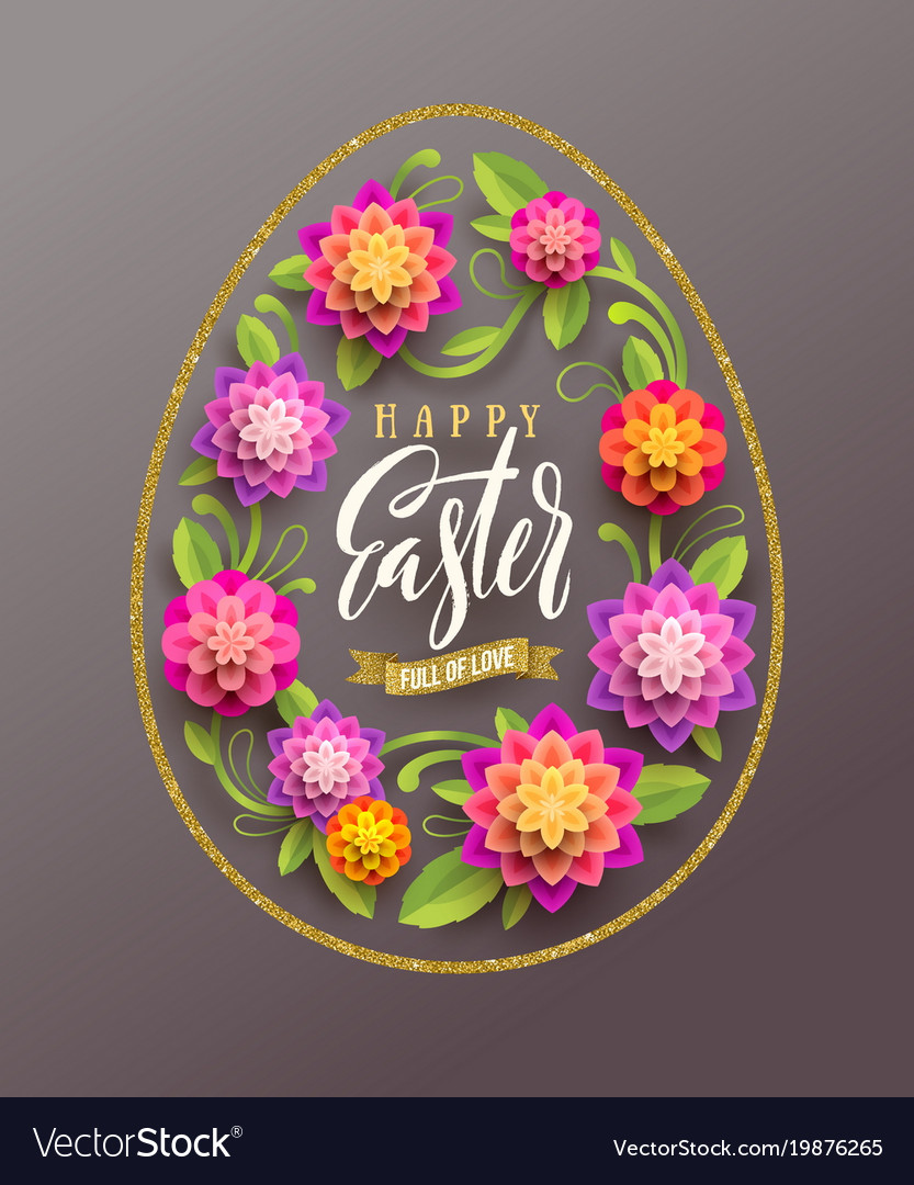 Easter greeting card