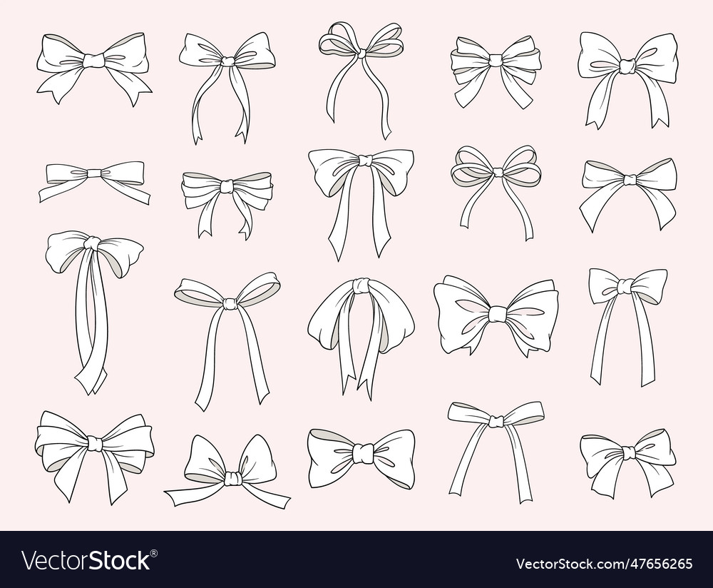 Set of bows