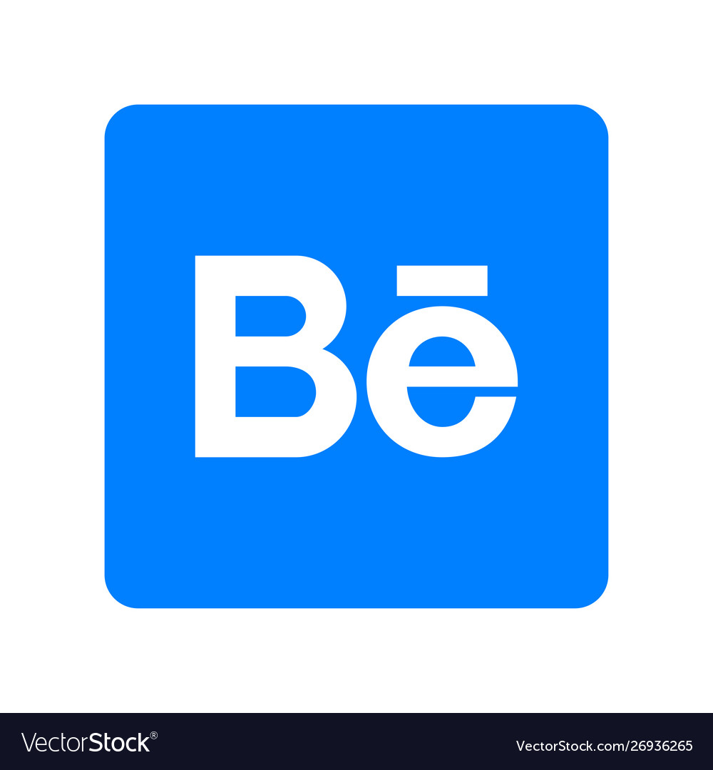 Social media symbol behance