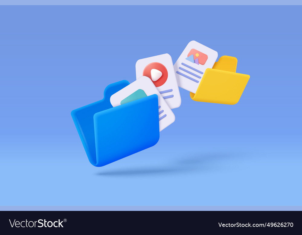 3d file transfer of document in folder