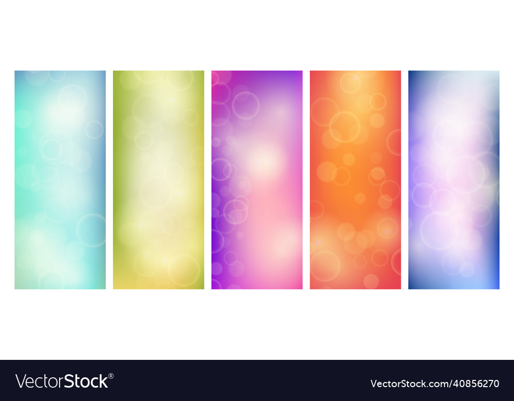 Abstract background with blur bokeh light effect vector image Abstract background with blur bokeh light effect