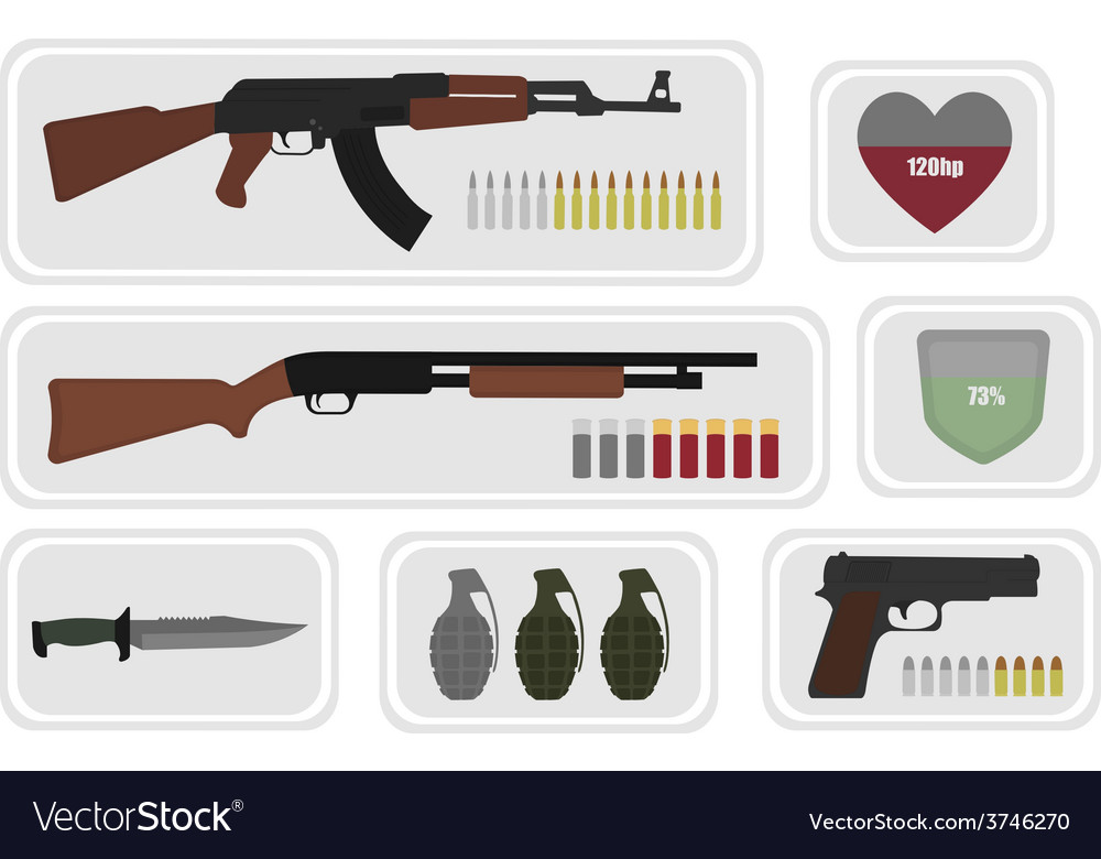 Army game resource set no outline