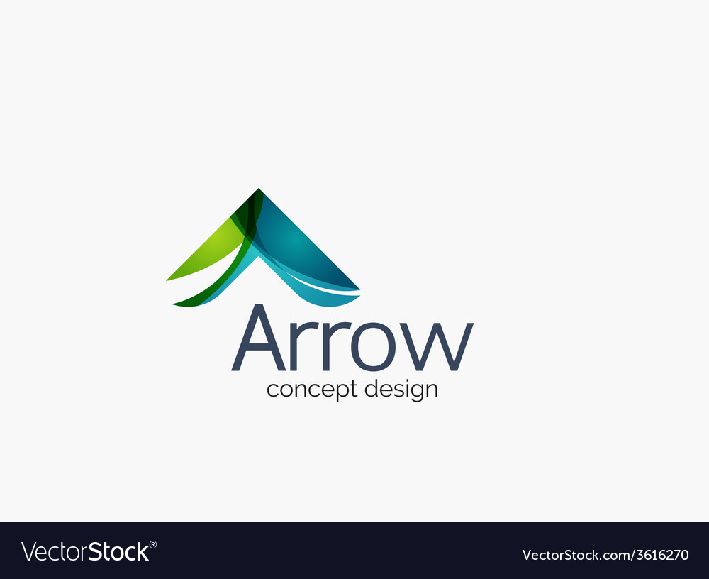 Dynamic Overlapping Shapes Logo
