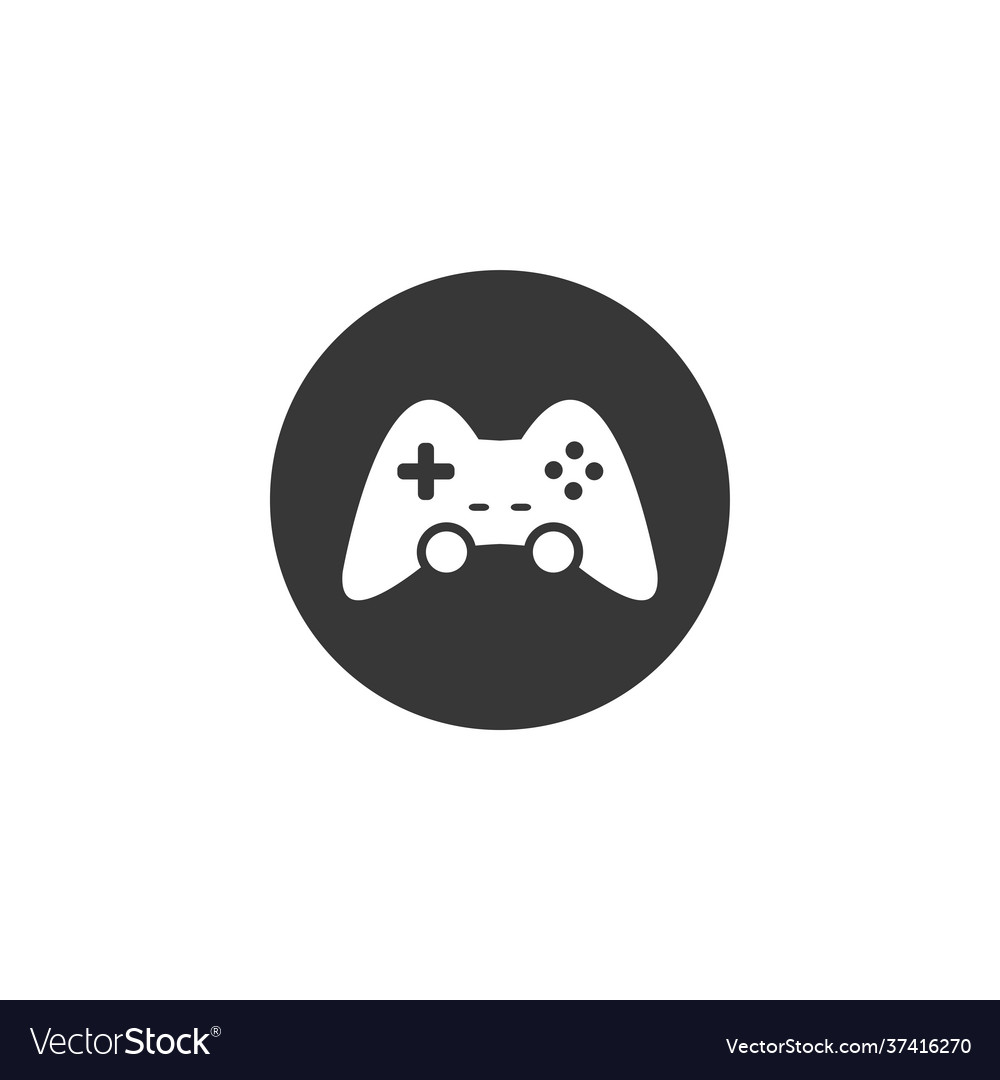 Joystick Spiel Controller Symbol Design Vorlage