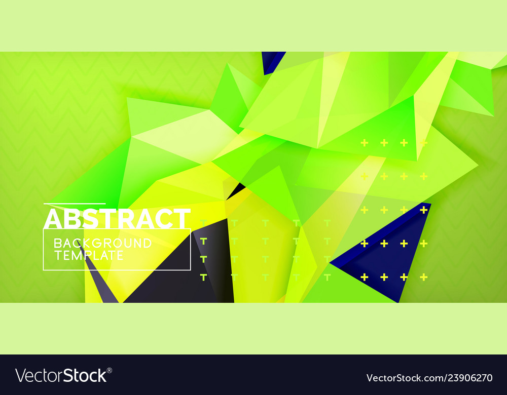 Triangular low poly background design