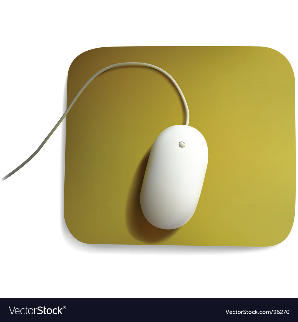 White Computer Mouse - Close-up Shot