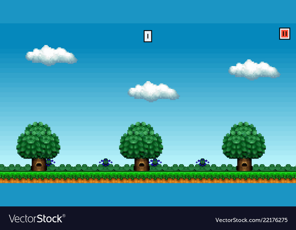 8-bit Pixel Art Platformer