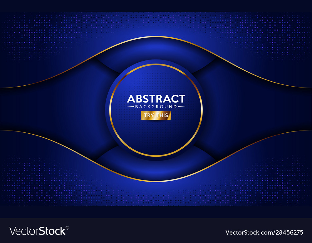 Abstract blue background with dynamic shape vector image Abstract blue background with dynamic shape