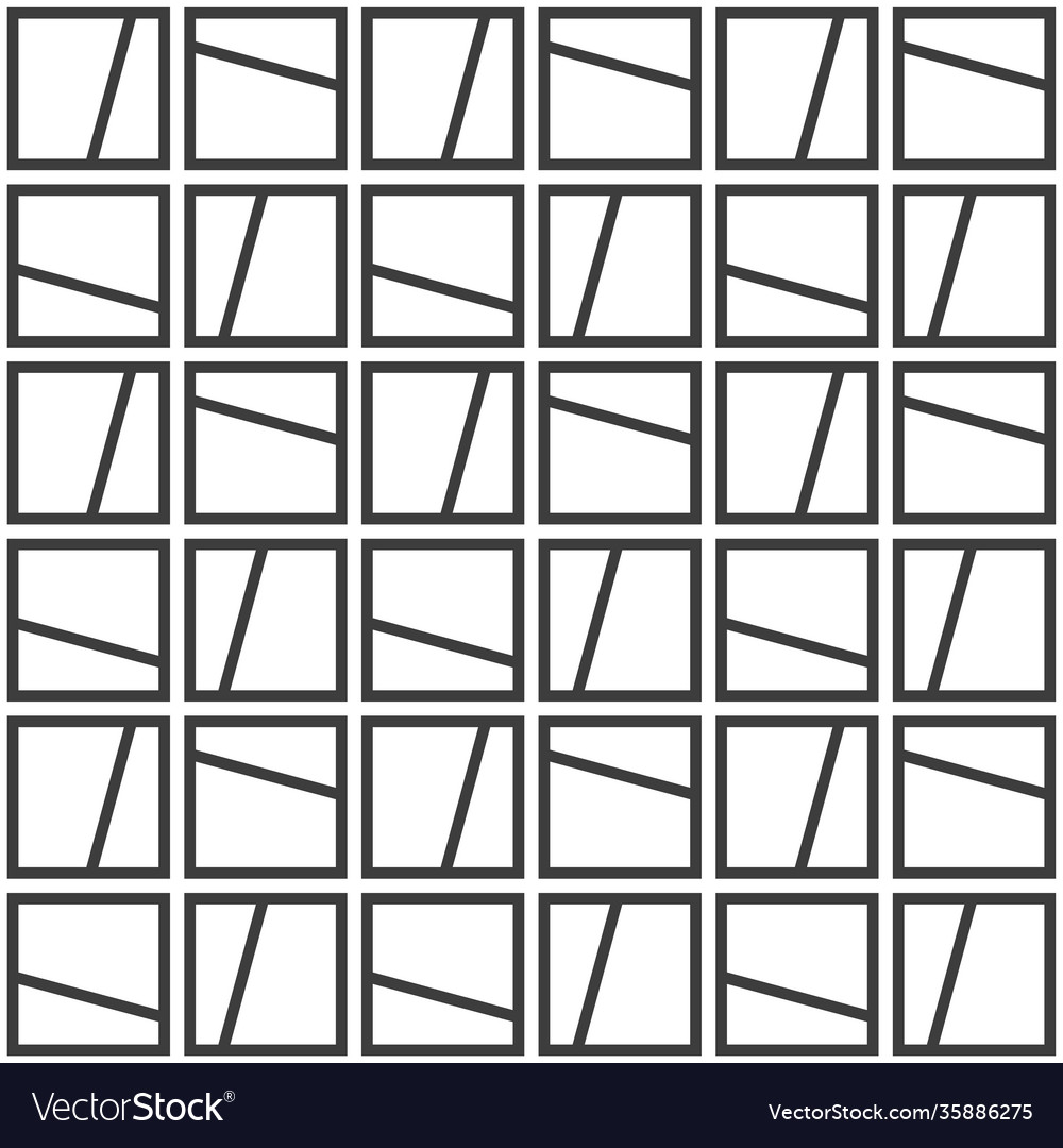Abstract seamless pattern repeating geometric