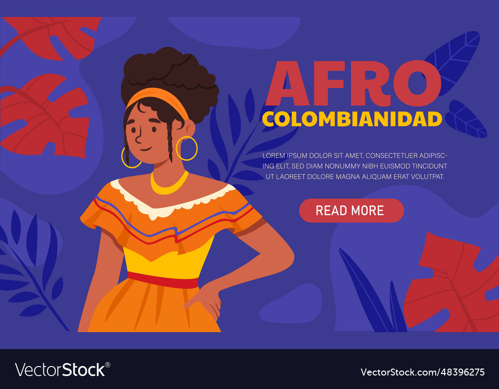 Afro colombianidad konzept