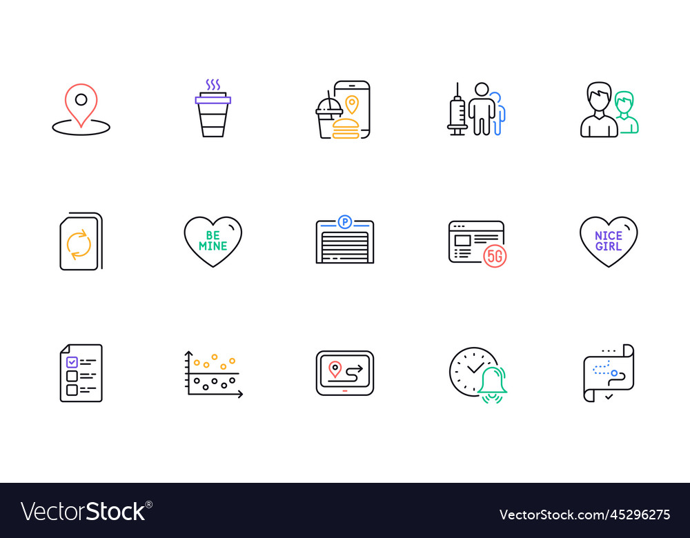 Dot plot couple and update document line icons
