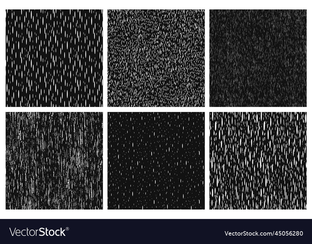 Hatch and strokes texture seamless pattern vector image Hatch and strokes texture seamless pattern