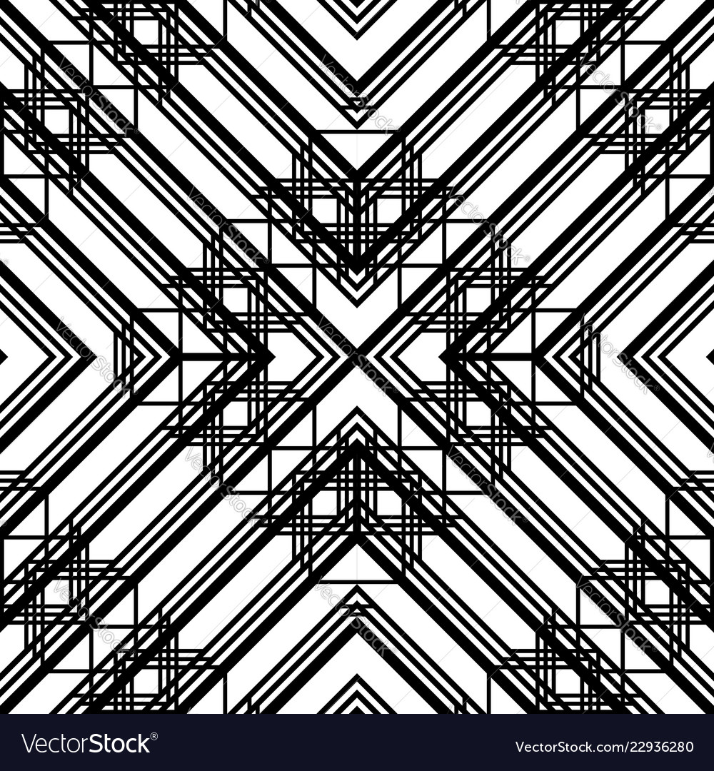 Monochrome Grid Pattern