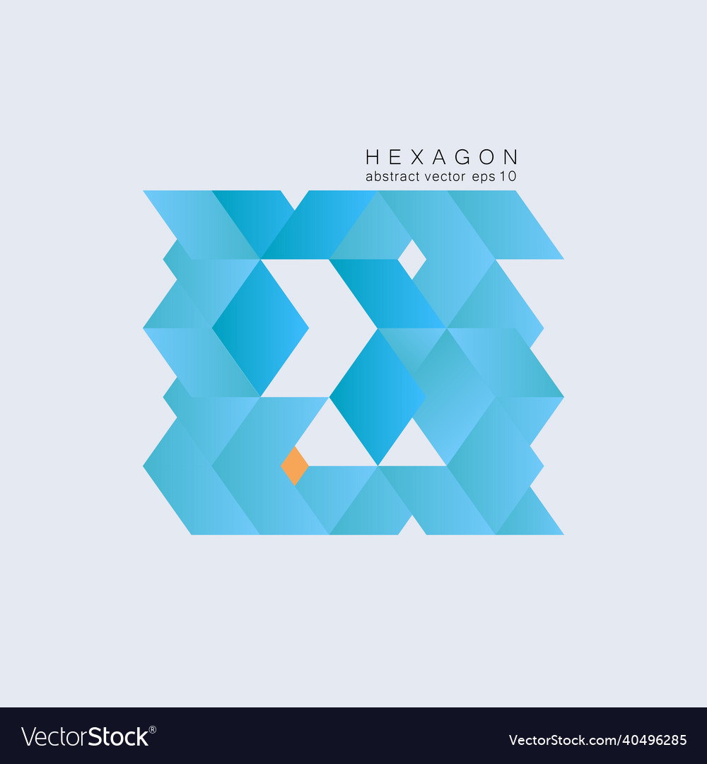Hexagonal Overlapping Triangles