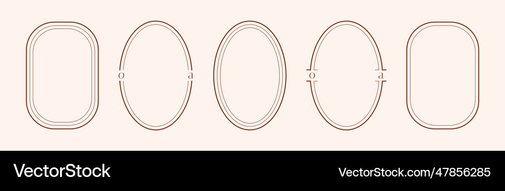 Retro geometric shapes Royalty Free Vector Image