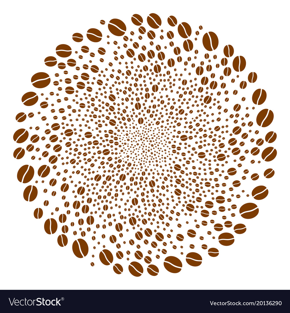 Coffee bean curl cluster
