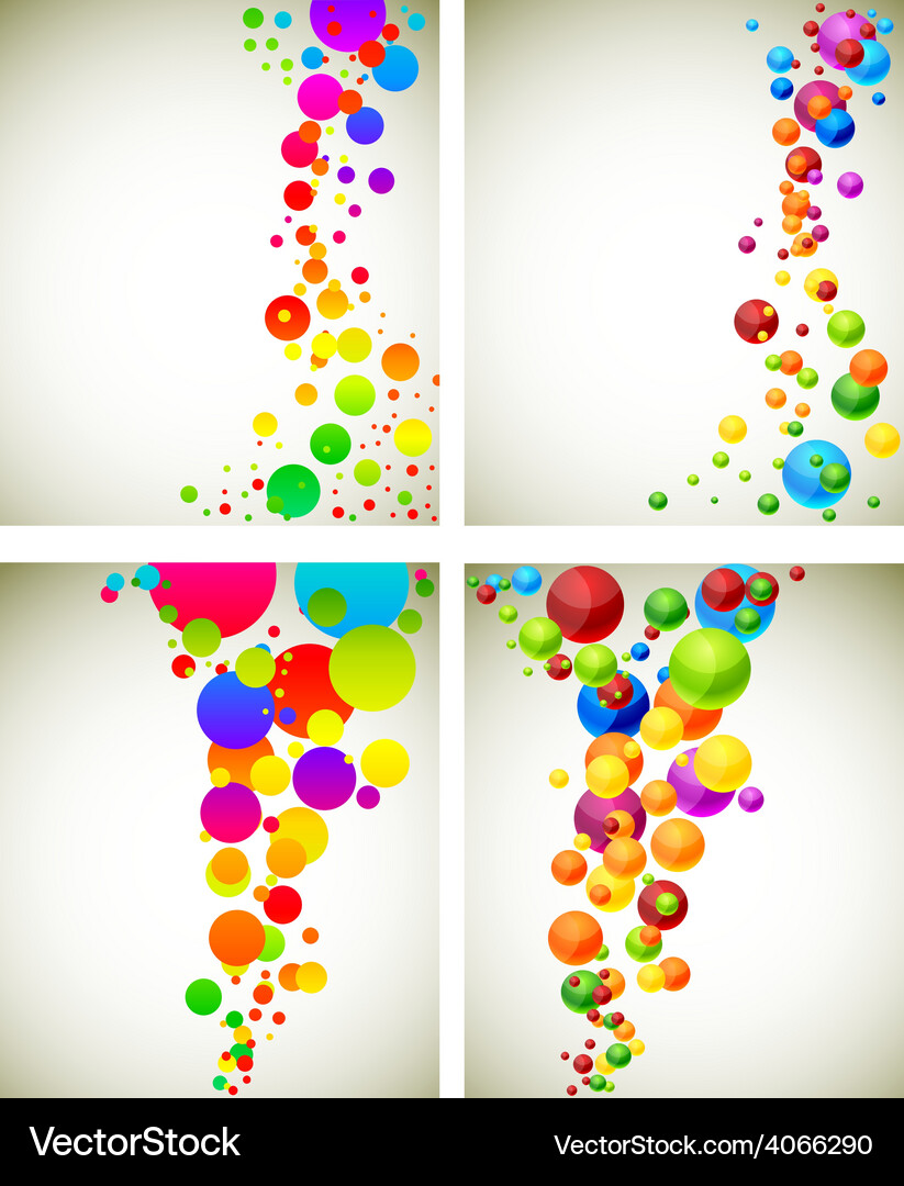 Colorful backgrounds Royalty Free Vector Image