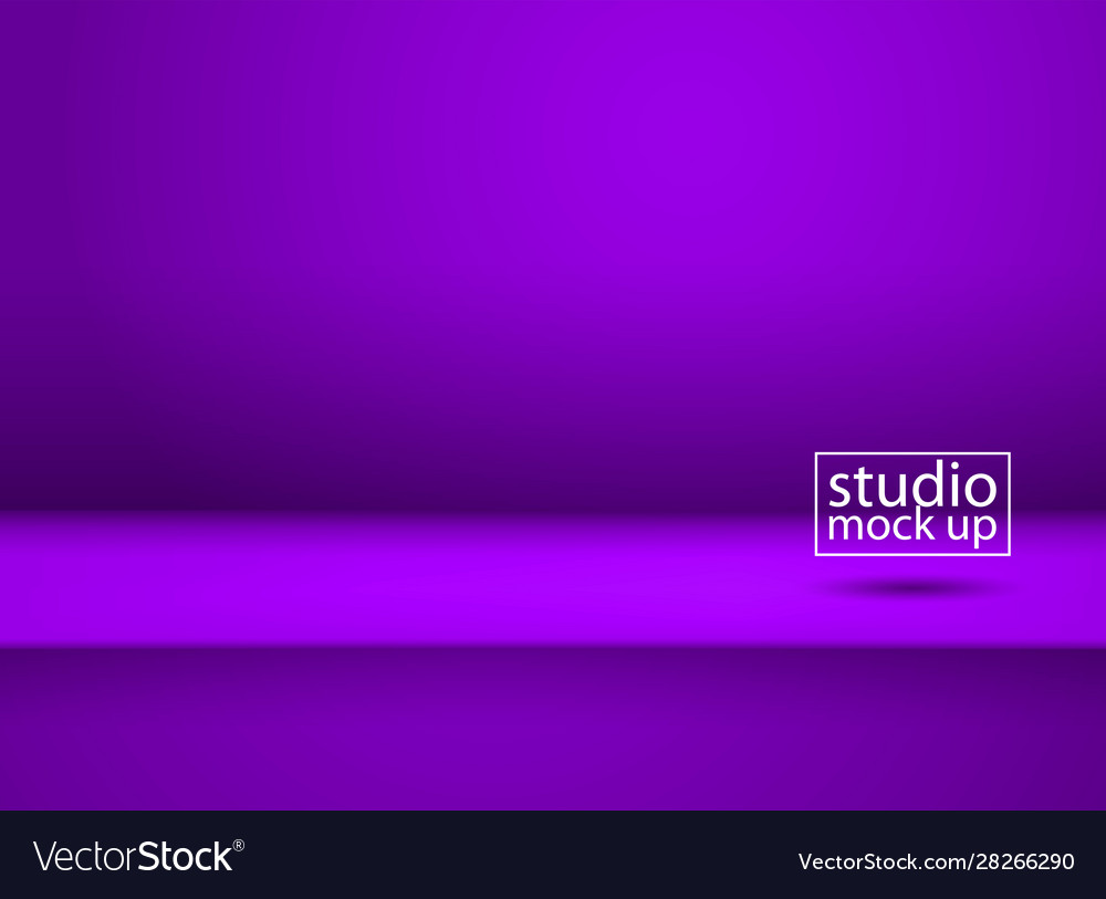 Empty violet background for product display