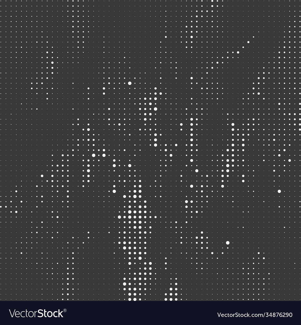 Halftone dots effect texture