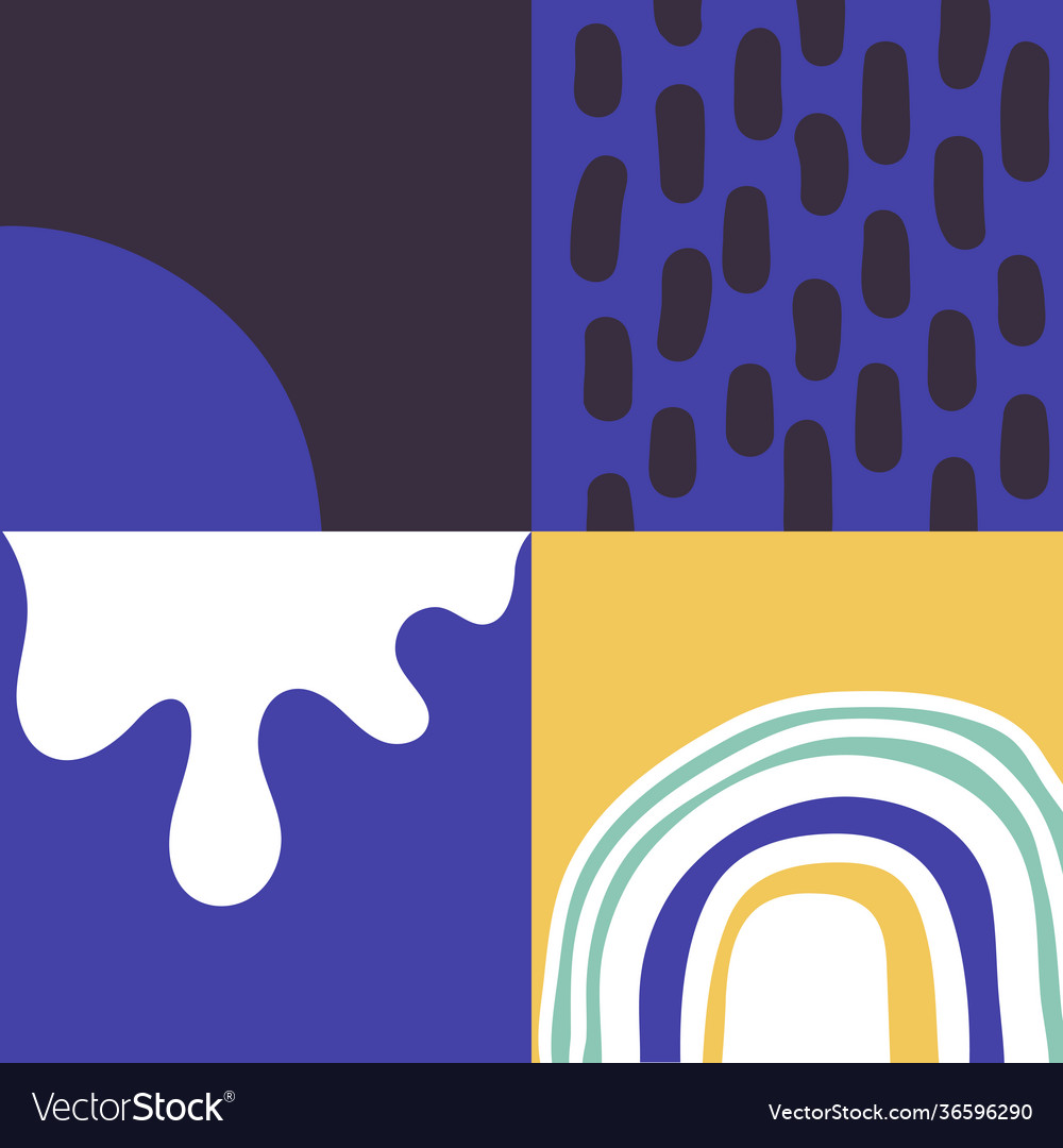 Hand-drawn abstract pattern design Vector Image Hand-drawn abstract pattern design