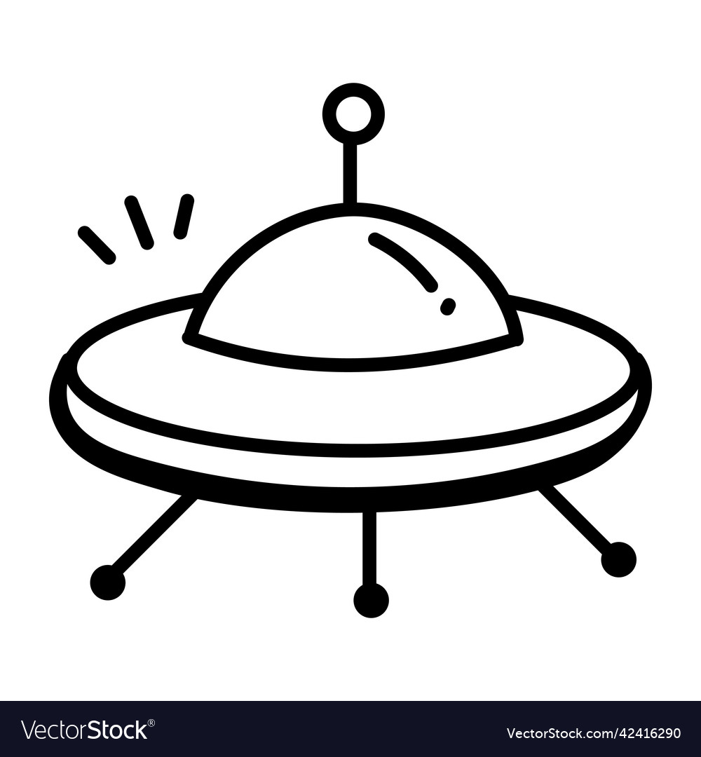Ufo Royalty Free Vector Image - VectorStock