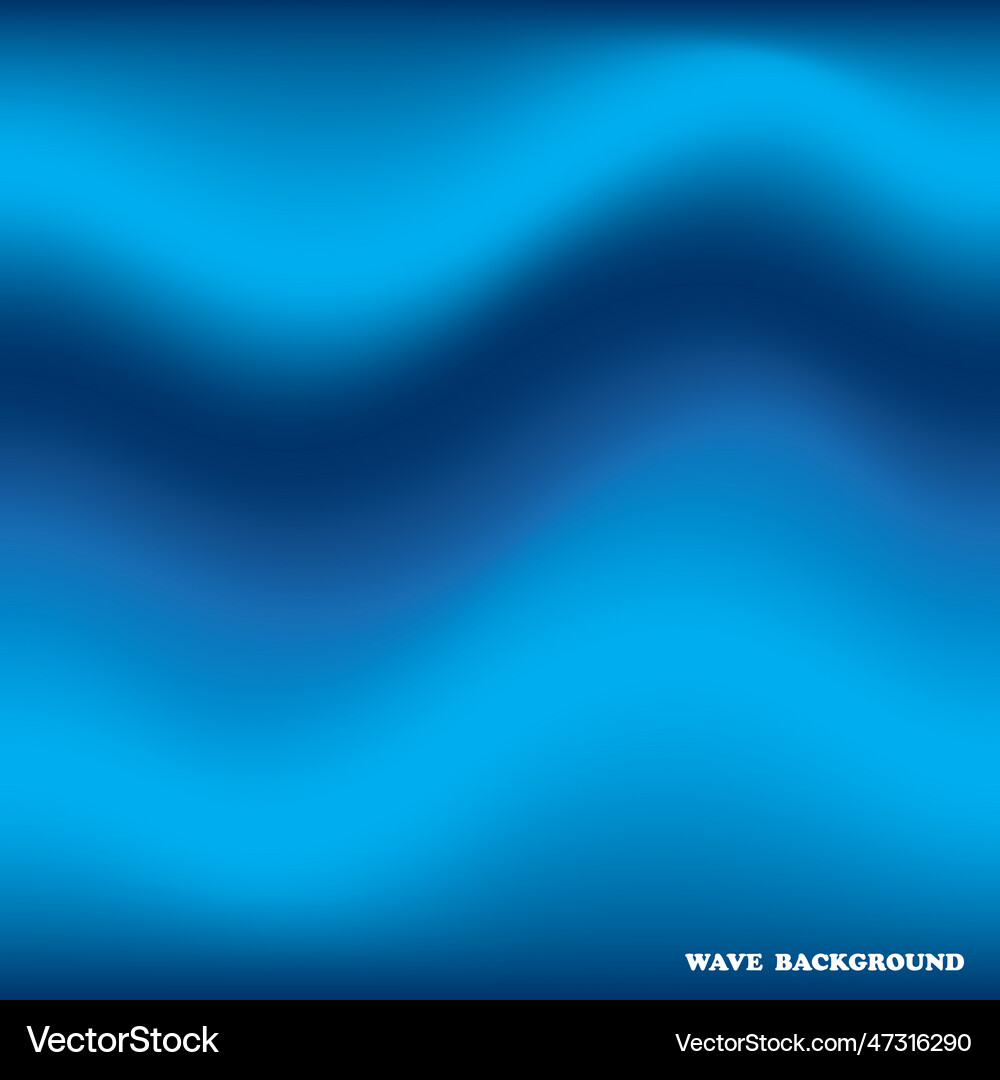 Wave background Royalty Free Vector Image - VectorStock