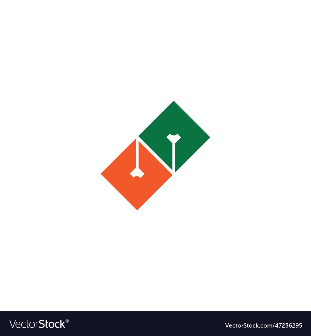 alphabet-initials-logo-nn-n-royalty-free-vector-image