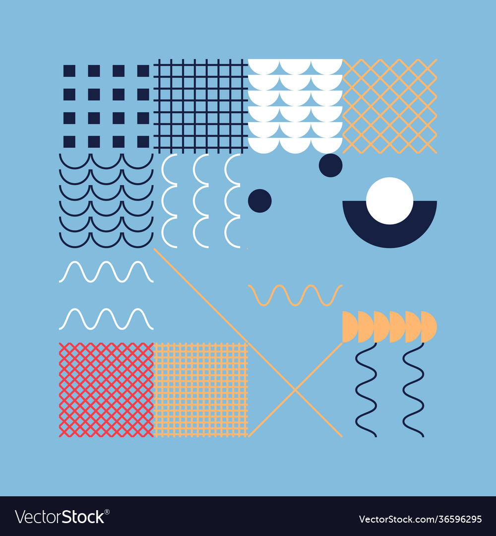 Hand-drawn abstract pattern design