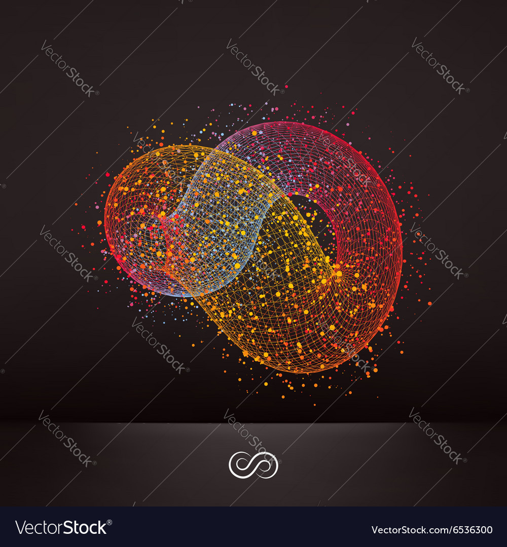Abstract Infinity Knot 3D