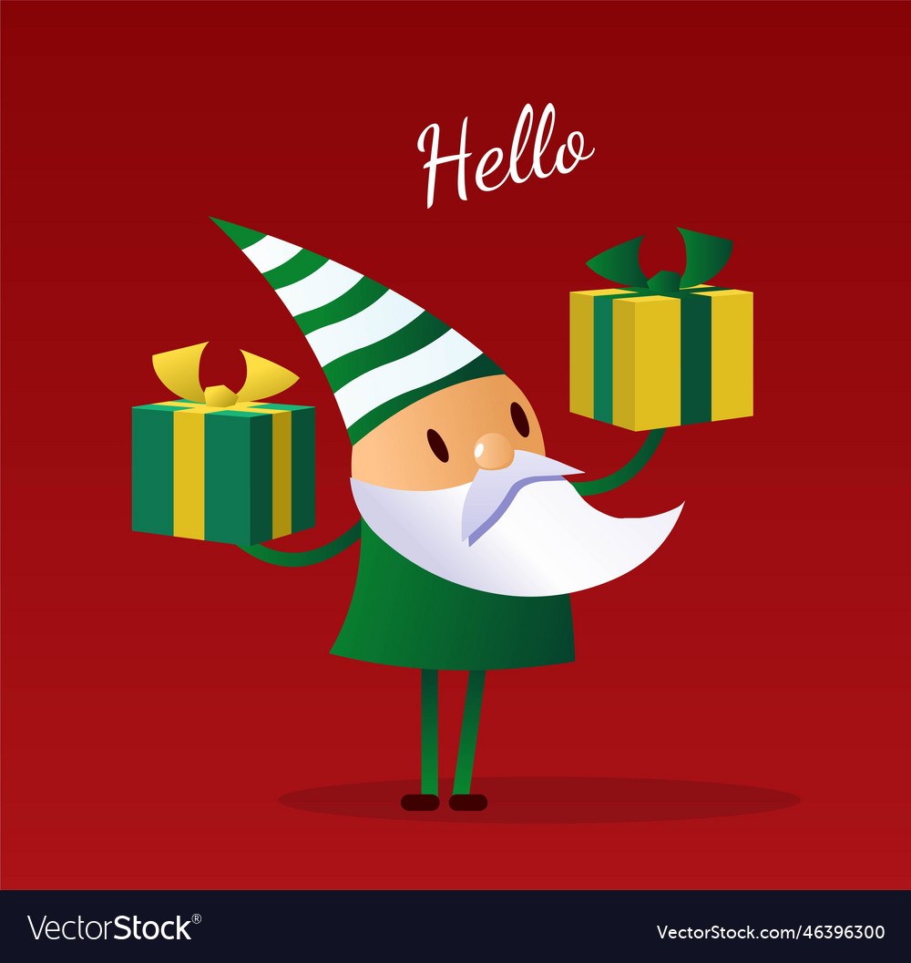 christmas-elf-banner-royalty-free-vector-image