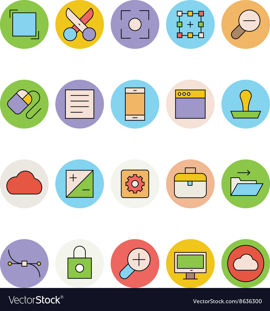 Design and development icons 4