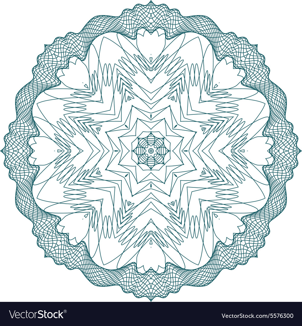 Intricate Rosette Pattern