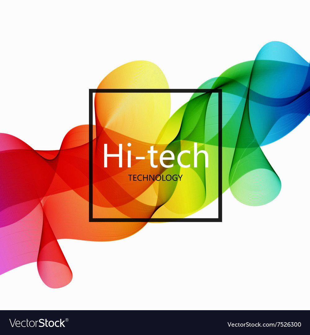 Modern colorful hi-tech abstract background
