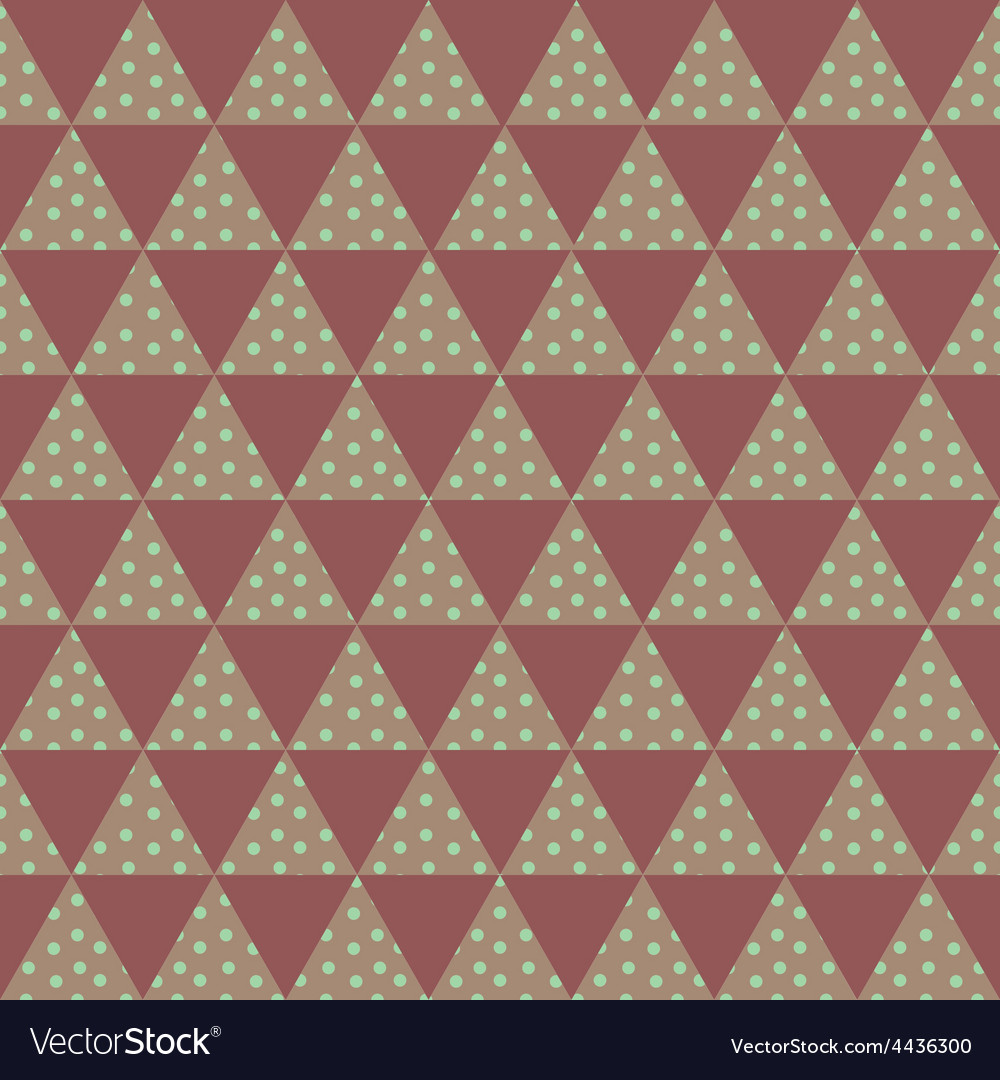 Red triangle pattern