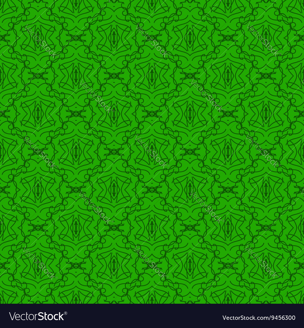 Seamless texture on green pattern fill