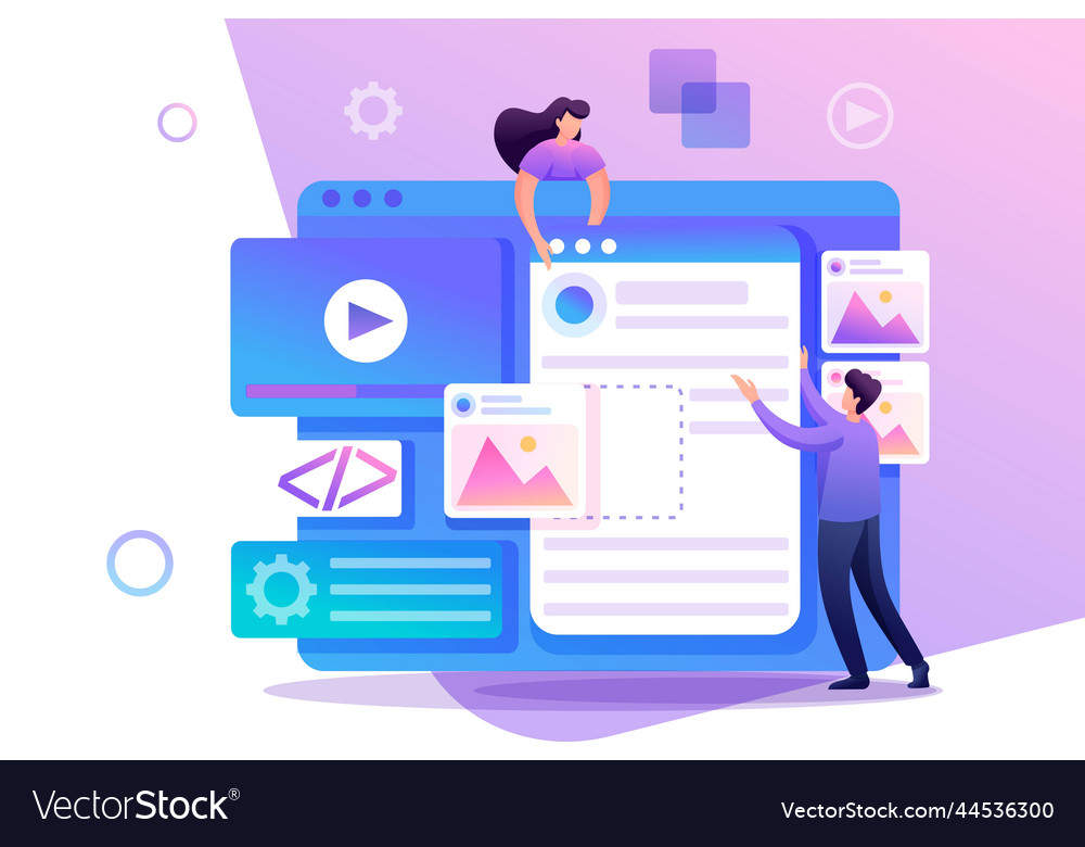 Web Development Team Concept