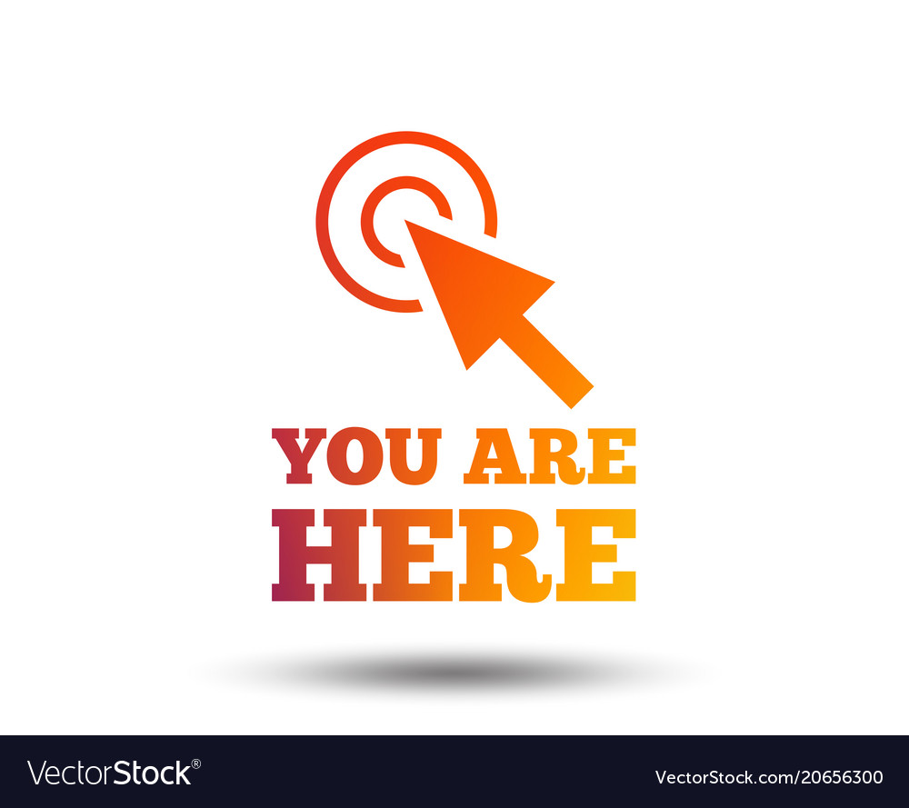 You are here 42. Вы здесь значок. Значок мы здесь