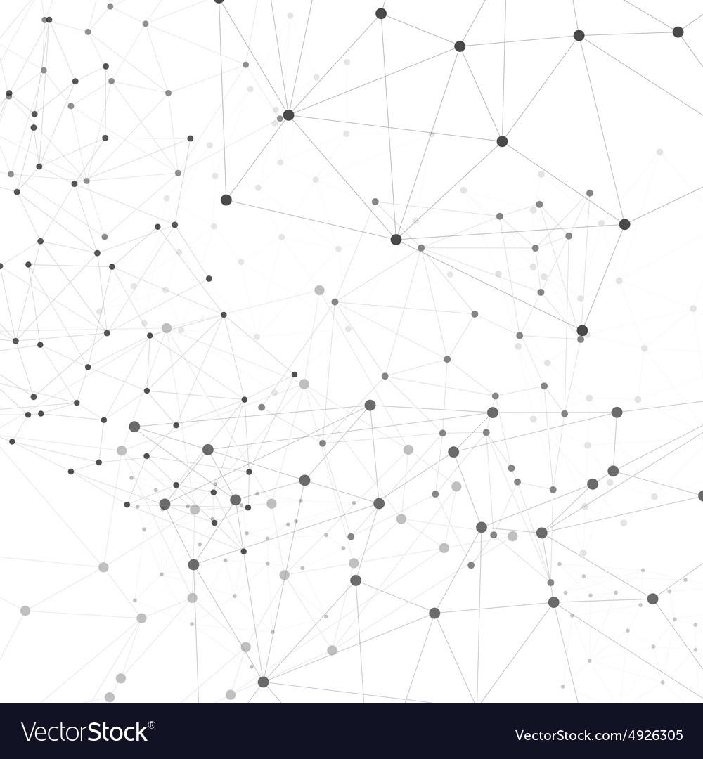 Abstract Network Polygon Background