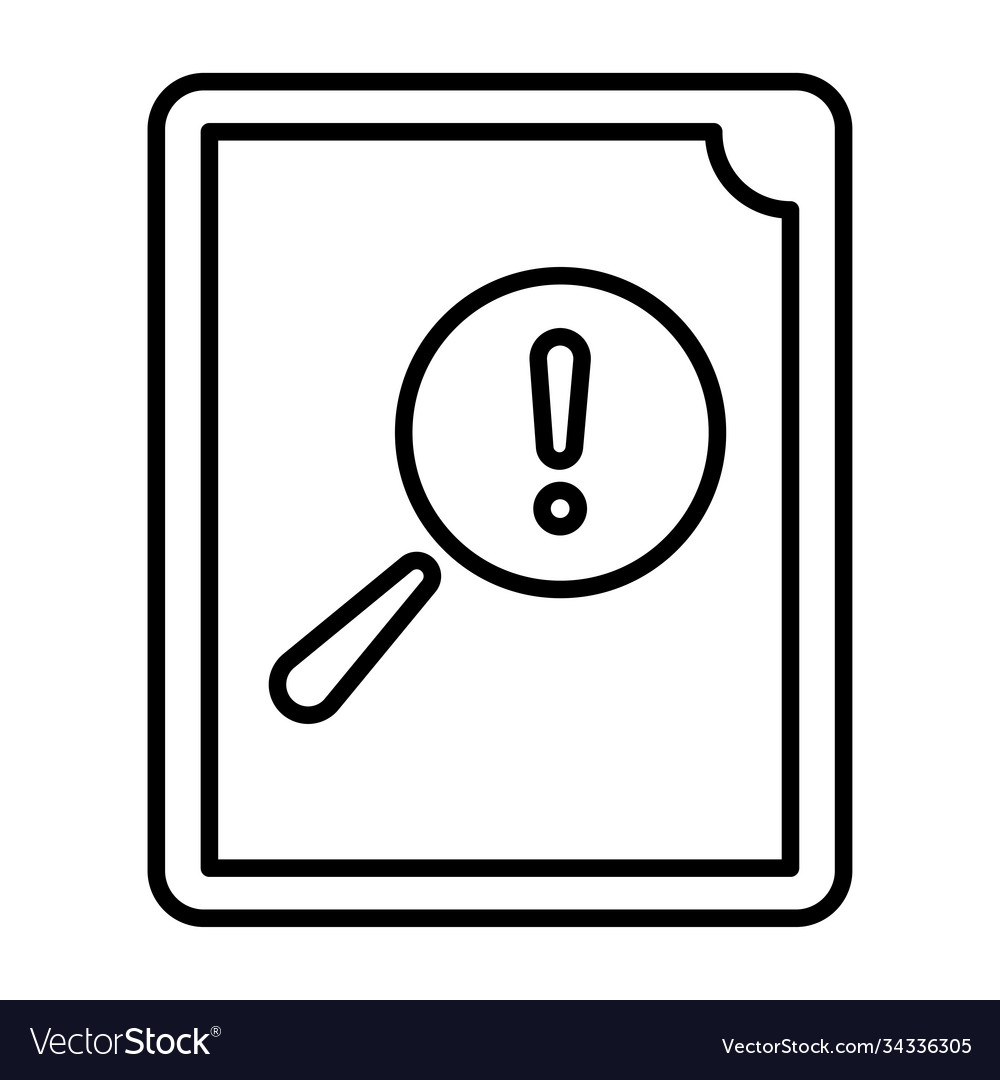Error correction file proofreading report outline