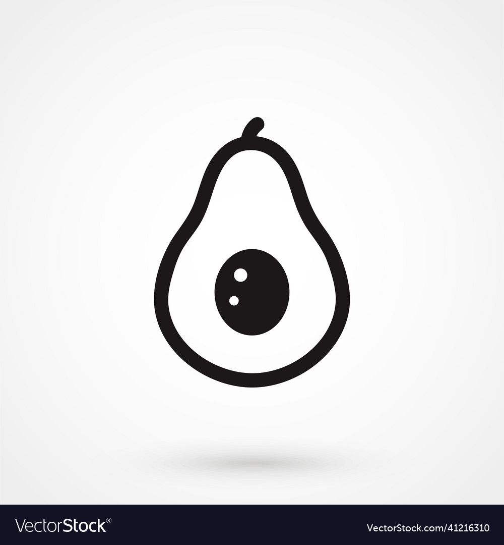 Avocado Icon