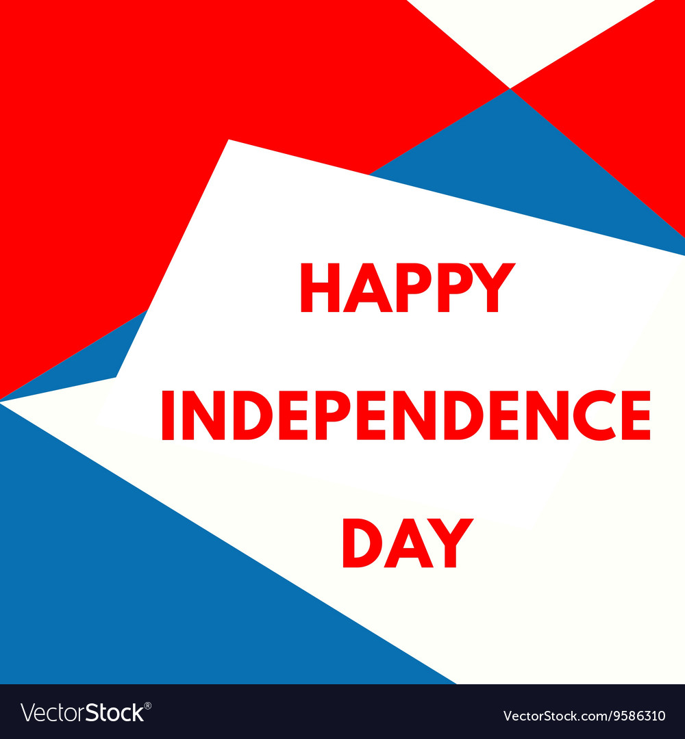 Happy usa independence day card