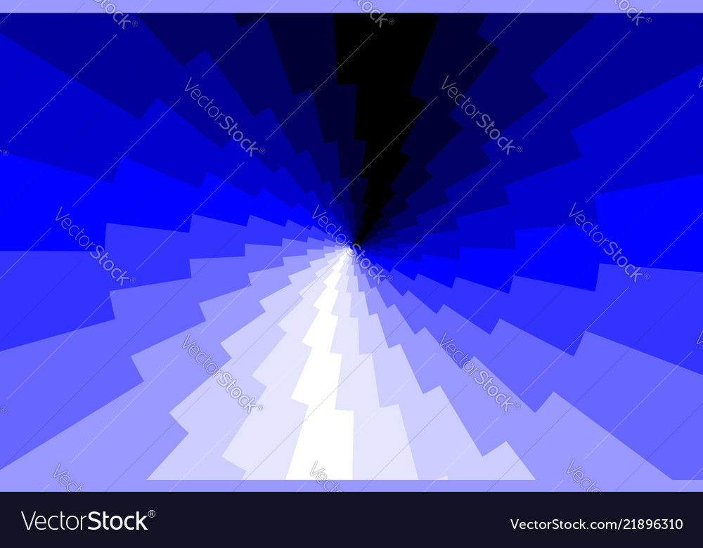 Lightning bolt - abstract geometric pattern vector image Lightning bolt - abstract geometric pattern