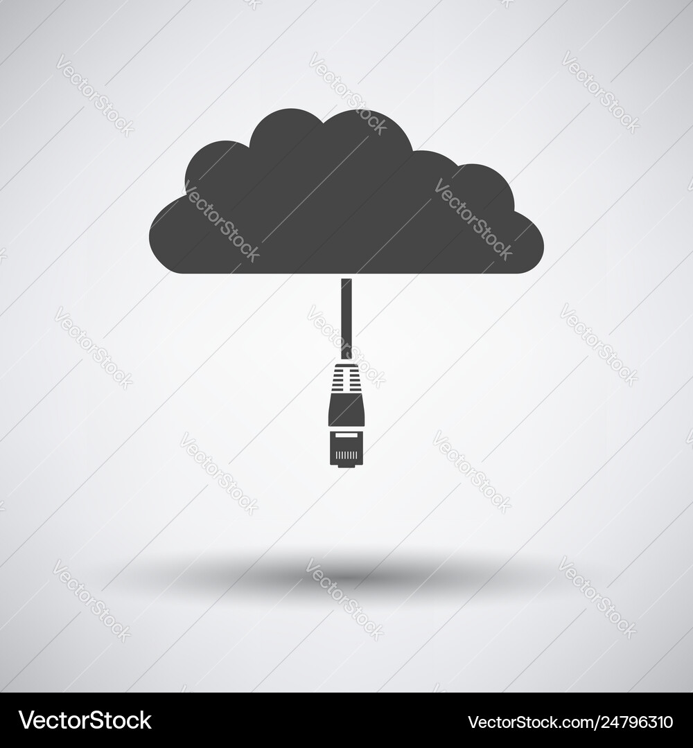 Network cloud icon Royalty Free Vector Image - VectorStock