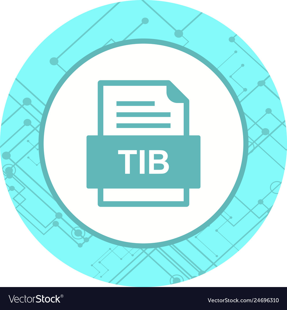 Tib file document icon