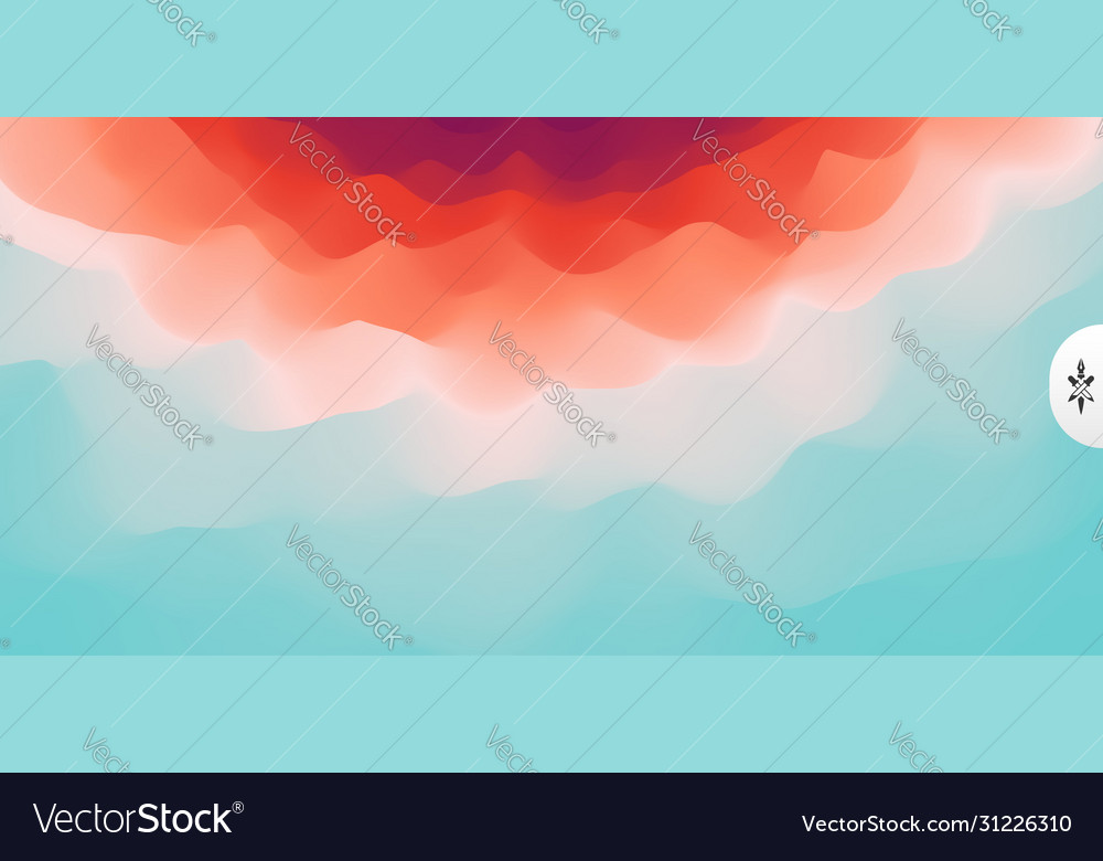 Wavy gradient backdrop abstract background 3d vector image Wavy gradient backdrop abstract background 3d